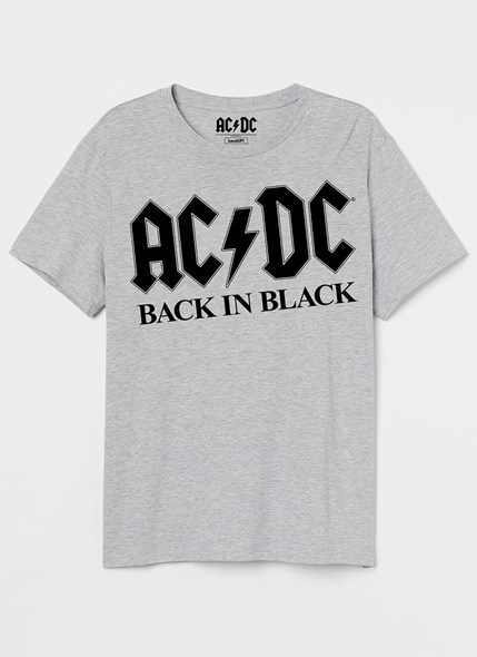 Camiseta AC/DC Back in Black