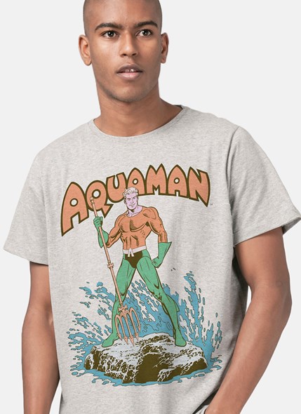 Camiseta Aquaman Classic Hero