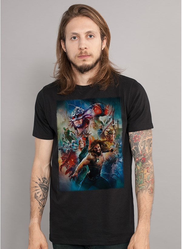 Camiseta Aquaman Pôster
