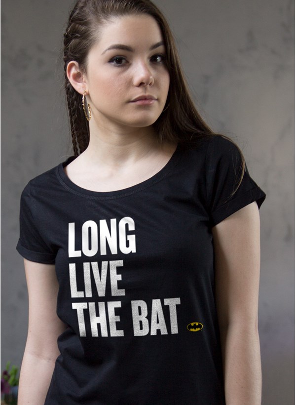 Camiseta Batman 80 Anos Long Live The Bat