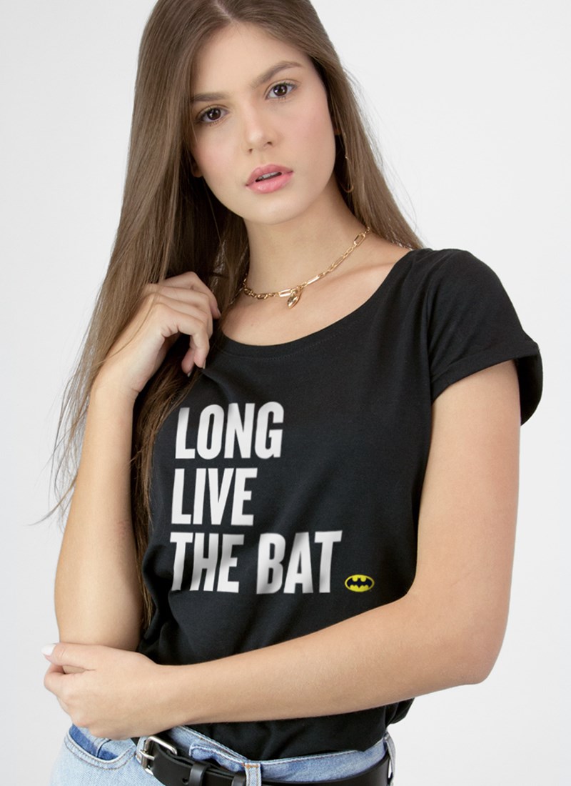 Camiseta Batman 80 Anos Long Live The Bat