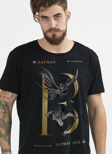Camiseta Batman 80 Anos Nêmesis