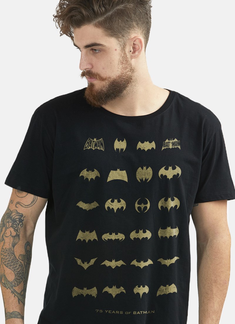 Camiseta Batman Logos Collection