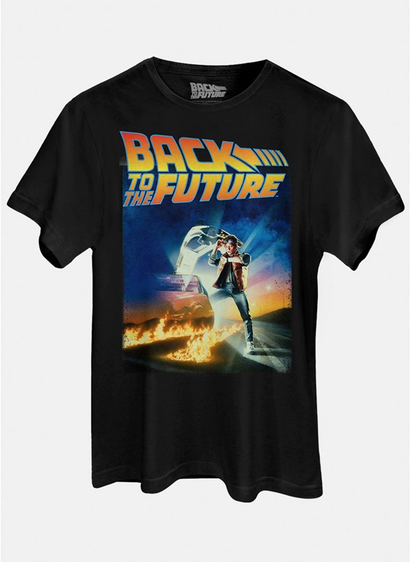 Camiseta De Volta para o Futuro Pôster