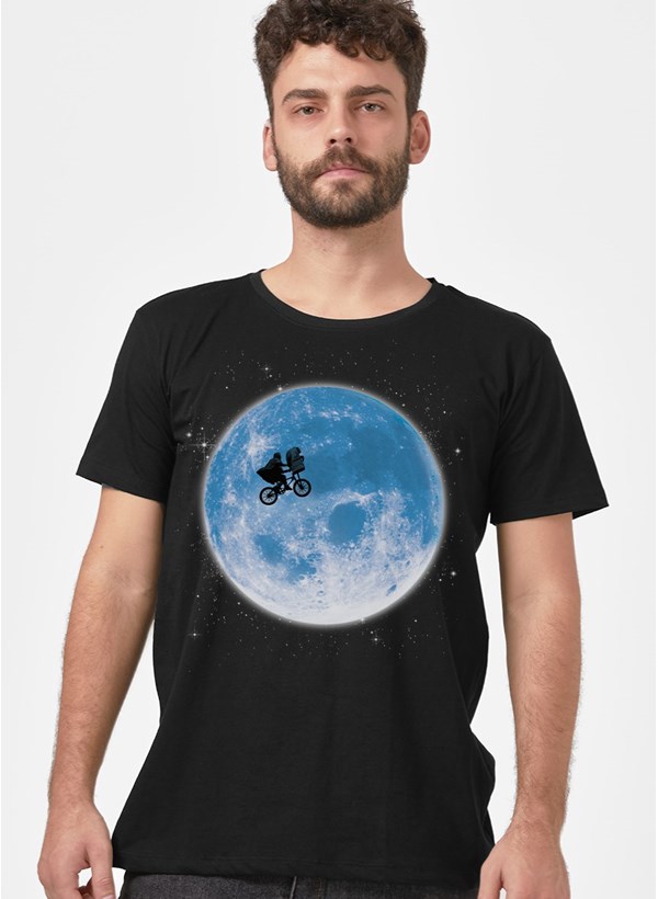 Camiseta E.T. and the Moon