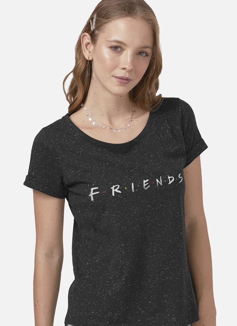 Camiseta Friends Logo Botonê