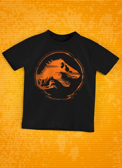 Camiseta Infantil Jurassic World 3D