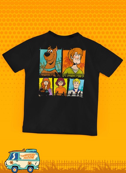 Camiseta Infantil Scooby! Mistério S/A