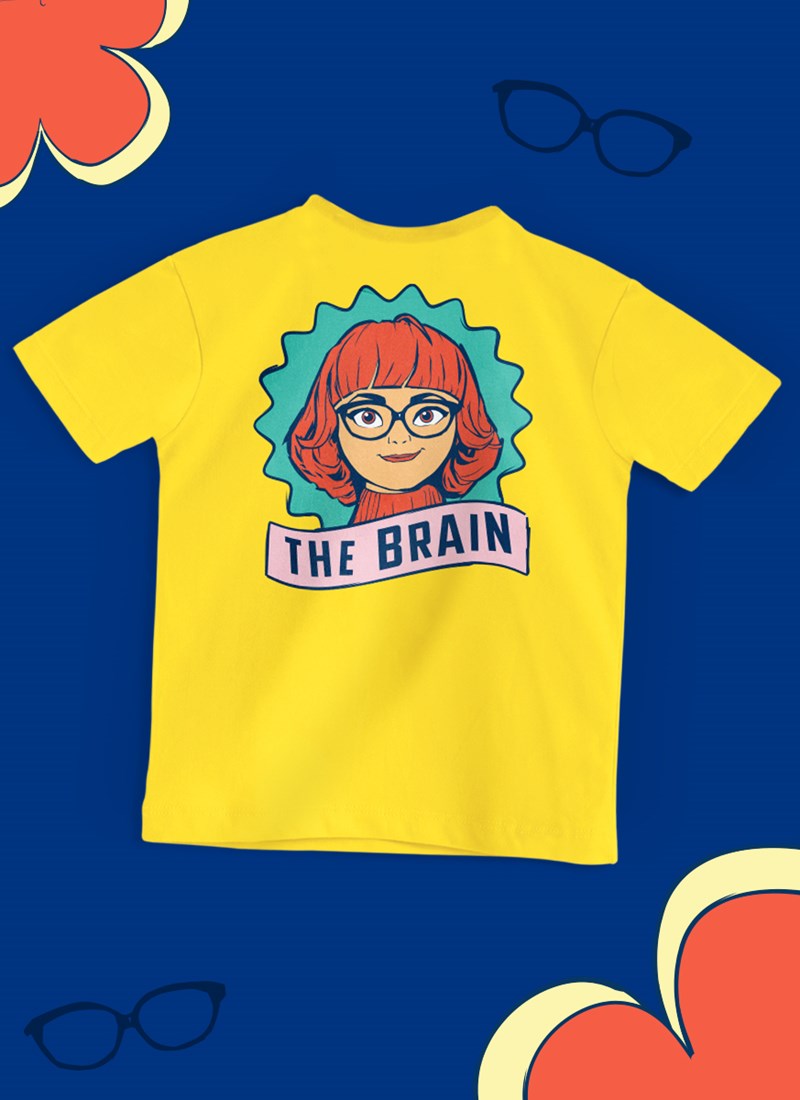Camiseta Infantil Scooby! Velma The Brain