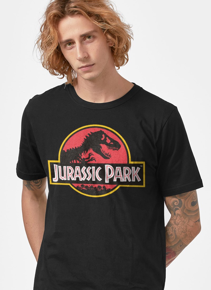 Camiseta Jurassic Park Logo