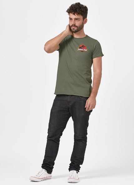Camiseta Jurassic Park Mini Logo