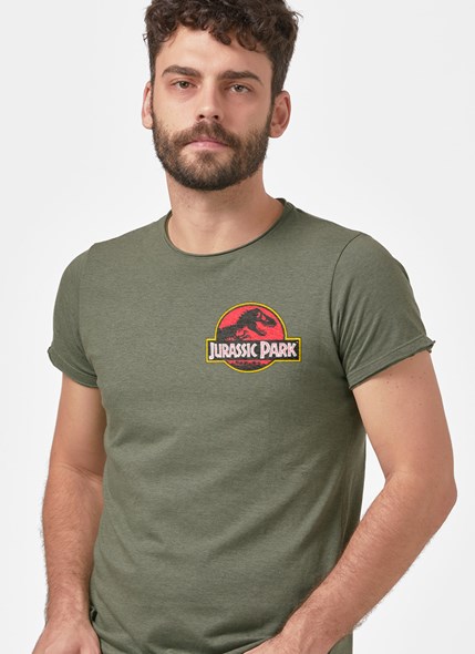 Camiseta Jurassic Park Mini Logo