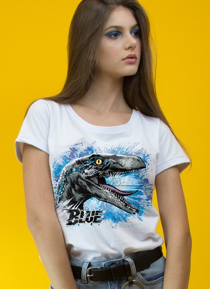 Camiseta Jurassic World Blue