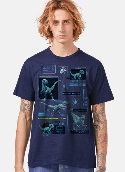 Camiseta Jurassic World DNA