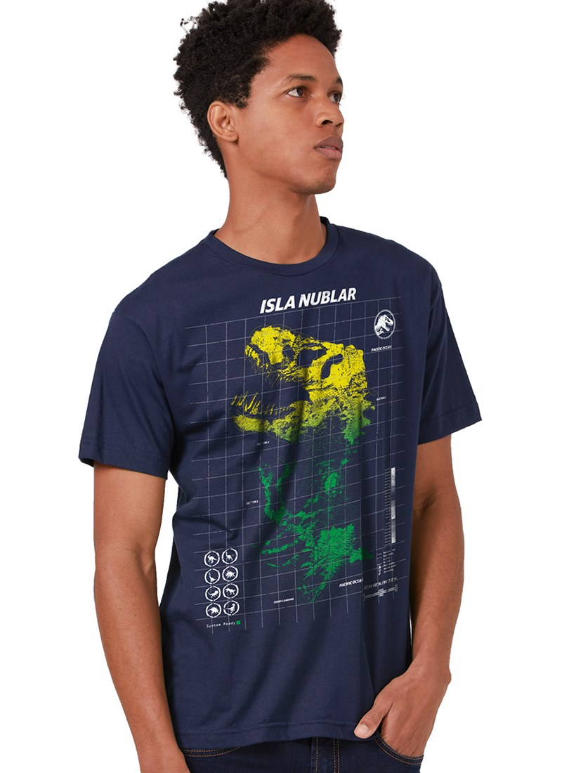 Camiseta Jurassic World Isla Nublar