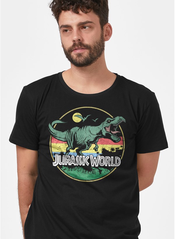 Camiseta Jurassic World T.Rex Vintage