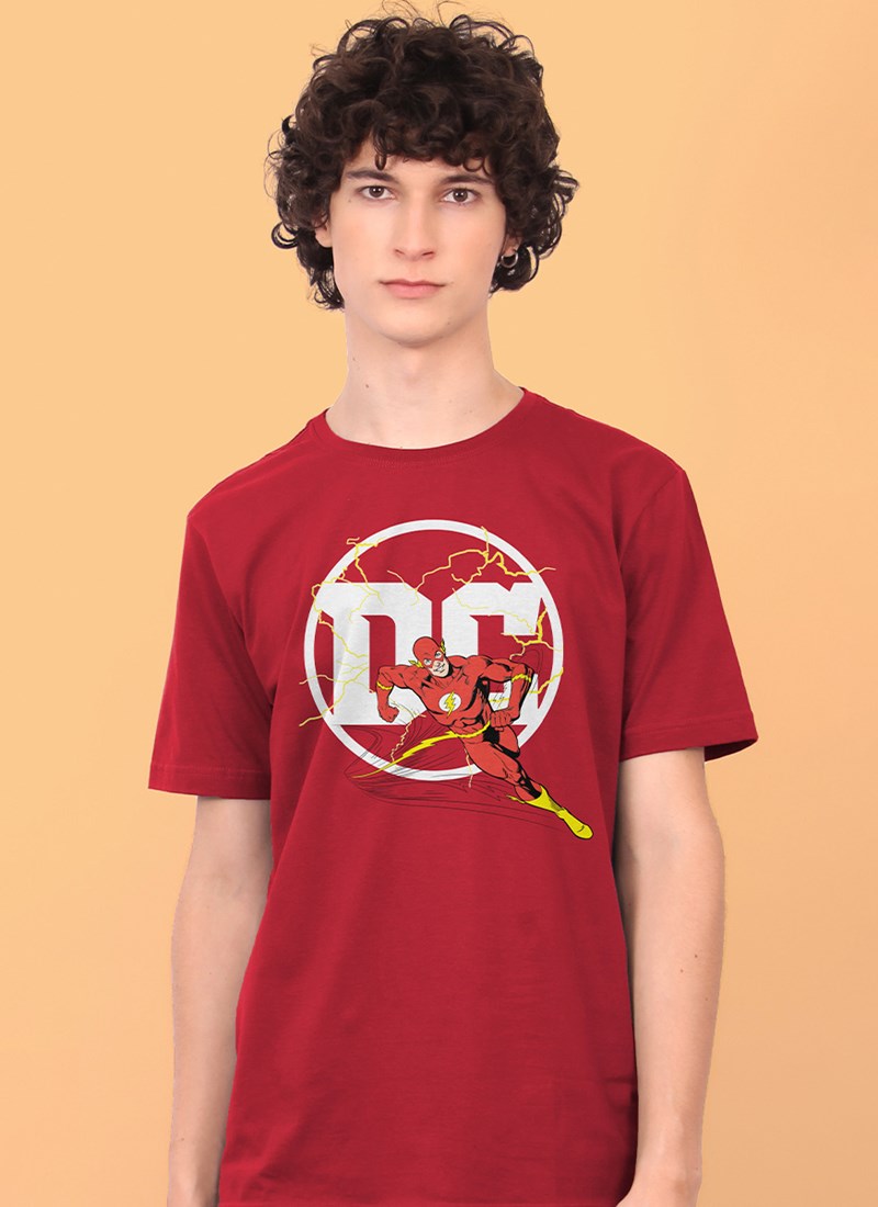 Camiseta Logo DC Flash