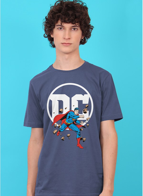 Camiseta Logo DC Superman