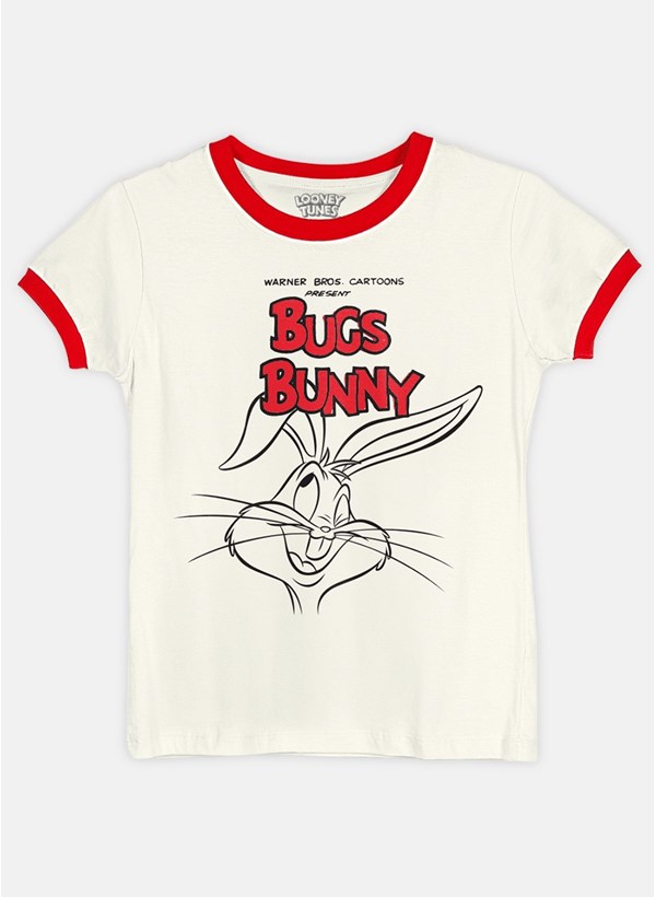 Camiseta Looney Tunes Pernalonga Bunny Wink Wink