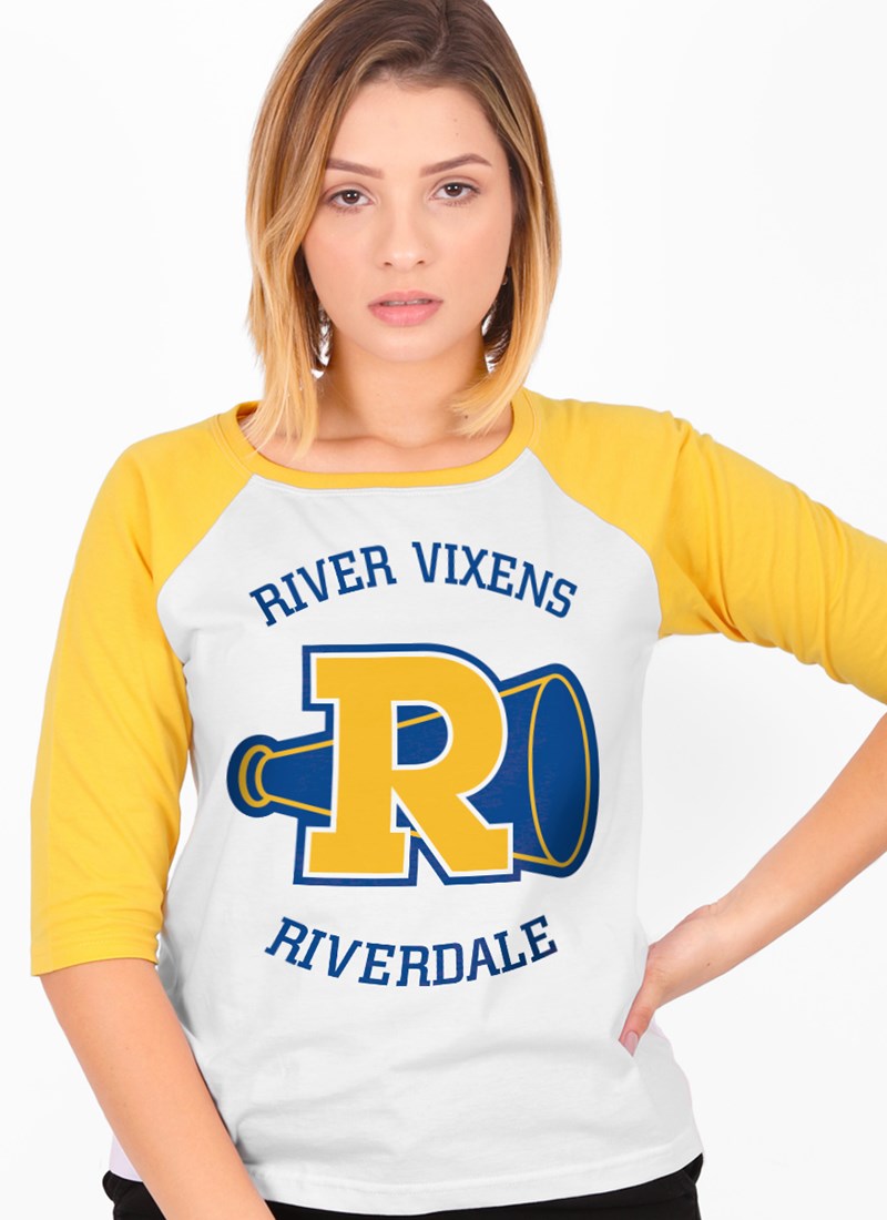 Camiseta Manga 3/4 Riverdale Logo Vixens