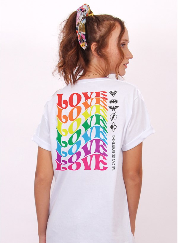 Camiseta Mini Logos Love