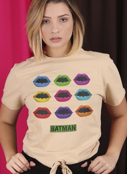 Camiseta Nozinho Batman Bocas Color
