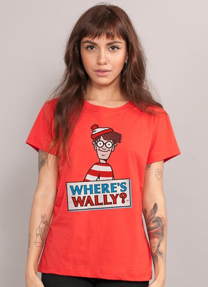 Camiseta Onde está Wally?