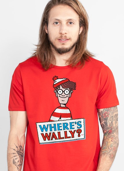 Camiseta Onde está Wally?
