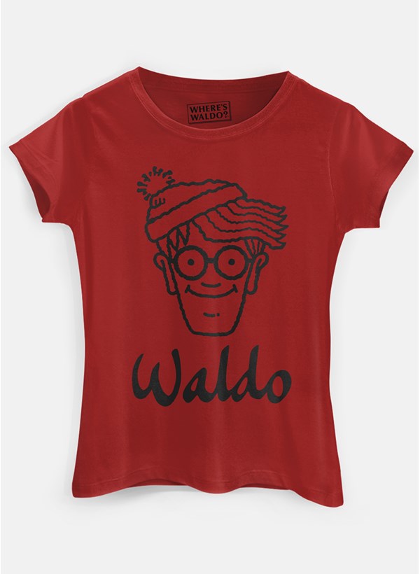 Camiseta Onde está Wally? Face