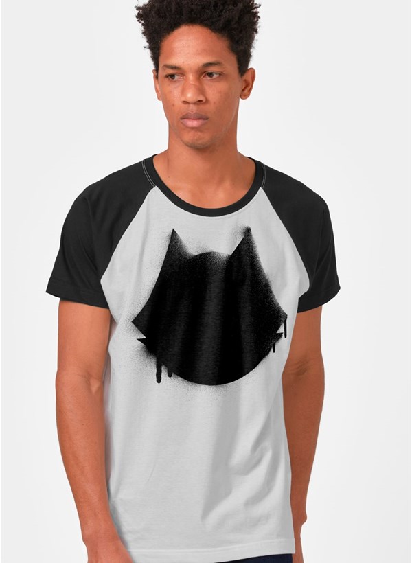 Camiseta Raglan Gato Félix Spray