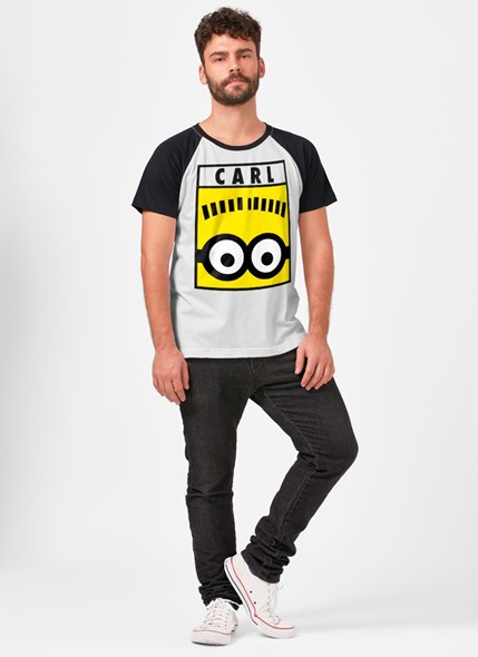 Camiseta Raglan Minions Carl