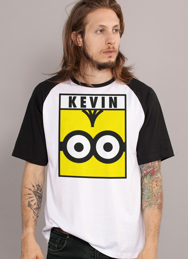 Camiseta Raglan Minions Kevin