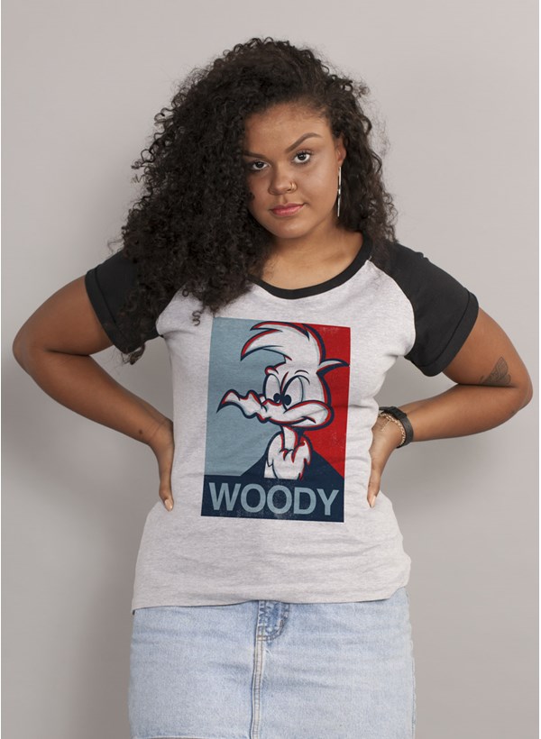 Camiseta Raglan Pica-Pau Woody