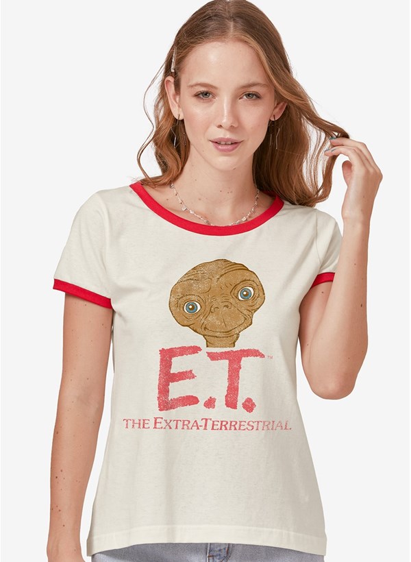 Camiseta Ringer E.T. The Extra-Terrestrial