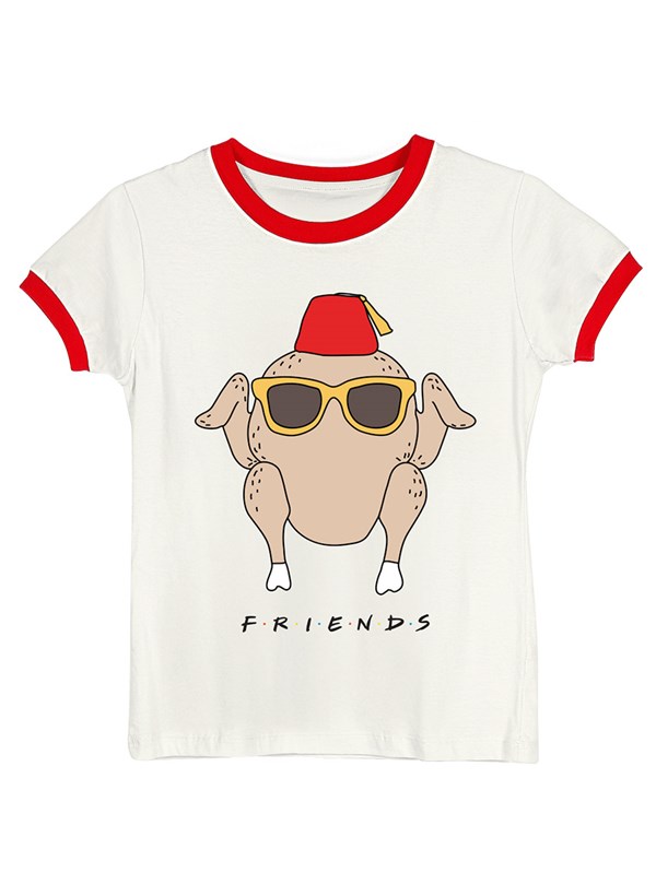 Camiseta Ringer Friends Peru