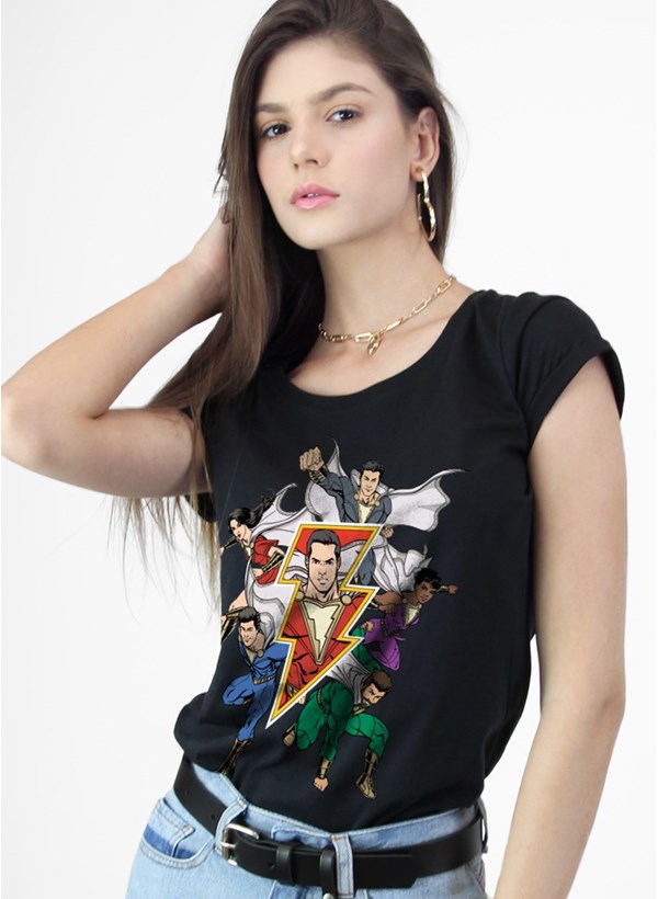 Camiseta Shazam Família