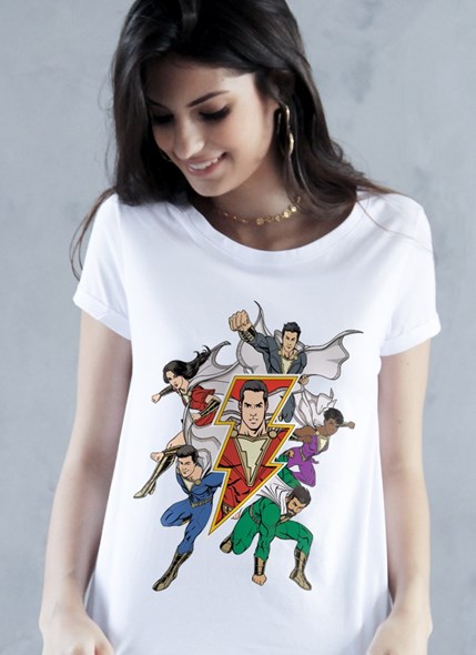Camiseta Shazam Família