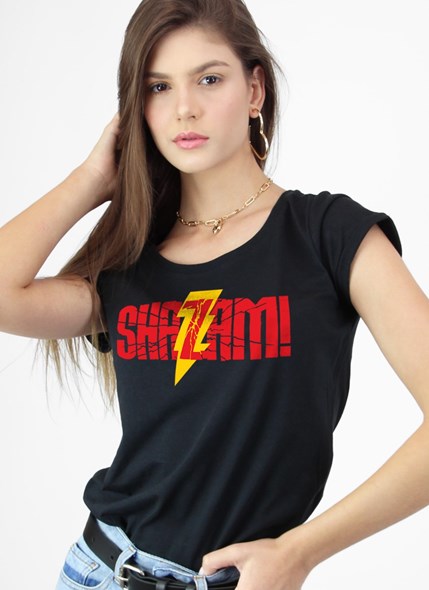 Camiseta Shazam Logo