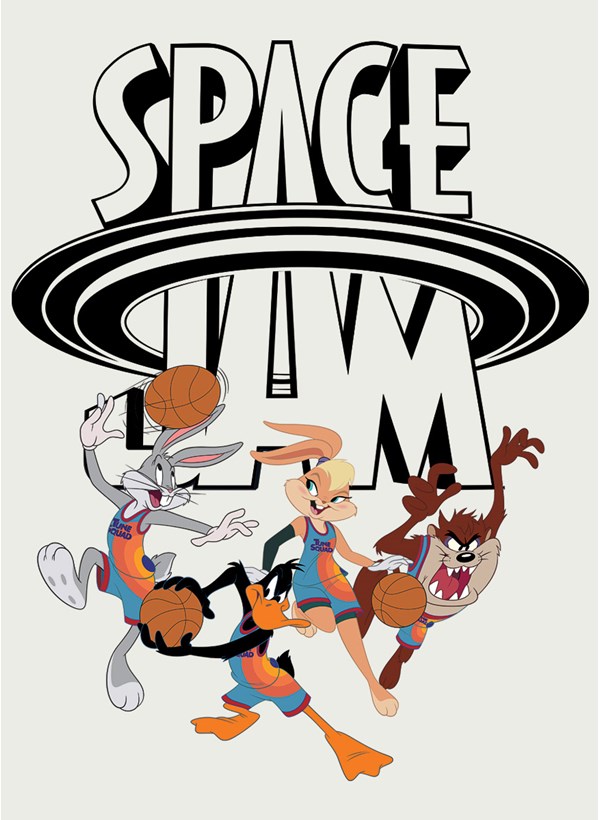 Camiseta Space Jam Basket