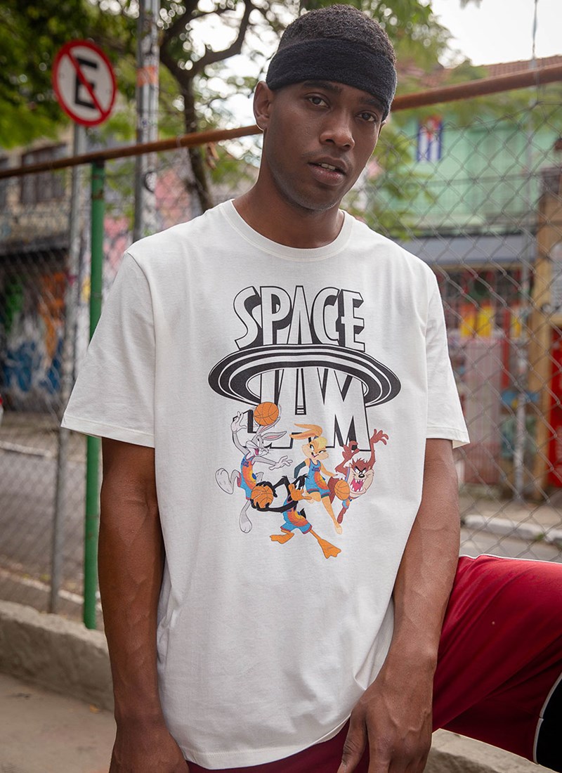 Camiseta Space Jam Basket