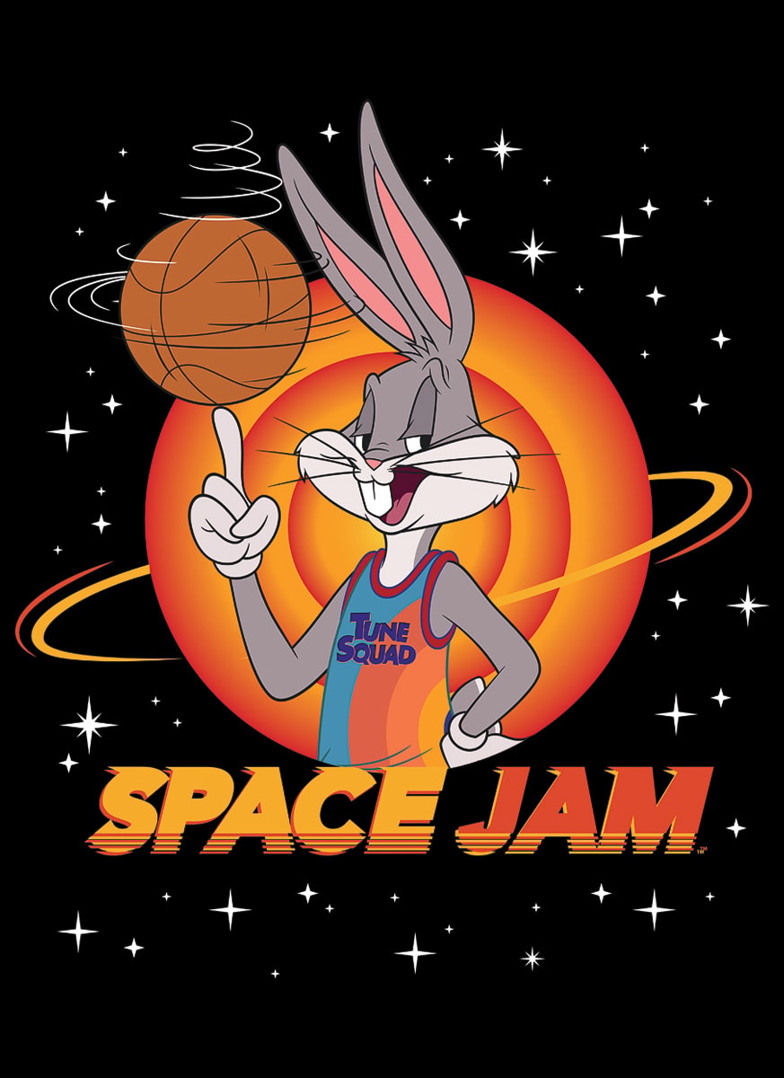 camisa space jam pernalonga