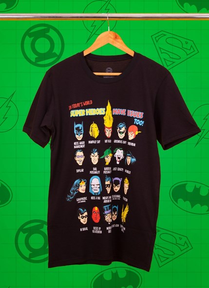 Camiseta Super Heroes Have Issues