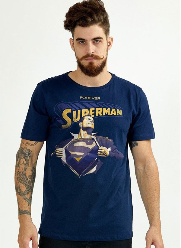 Camiseta Superman 80 Anos Forever