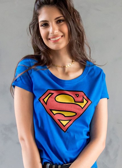 Camiseta Superman Logo Oficial