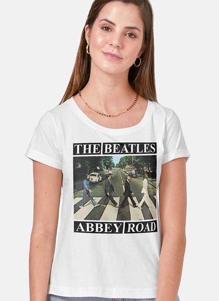 Camiseta The Beatles Abbey Road Capa