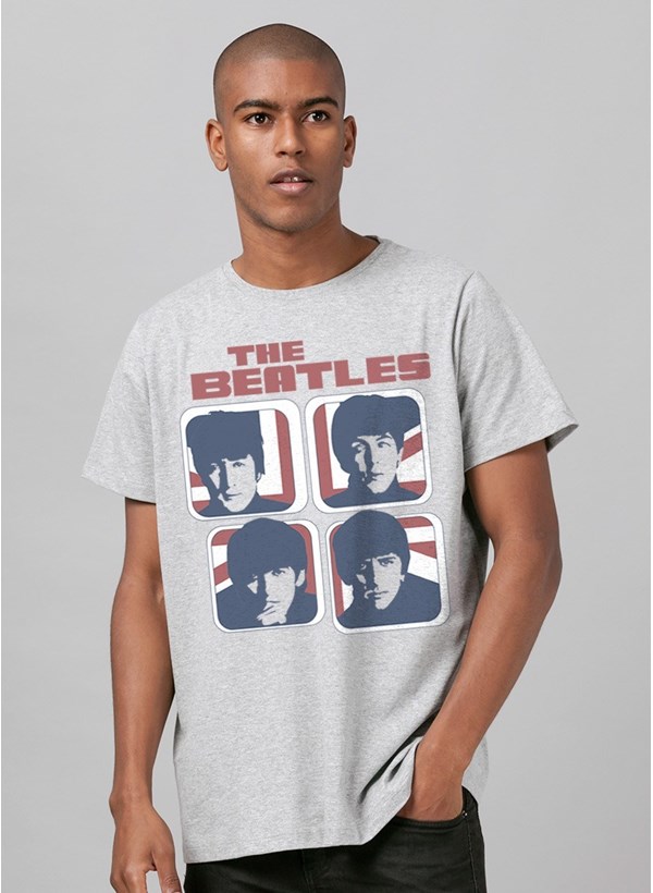 Camiseta The Beatles Hard Day's Night England Basic