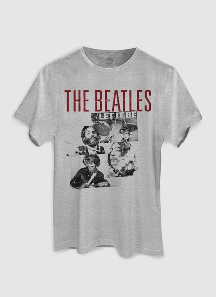 Camiseta The Beatles Let It Be Basic