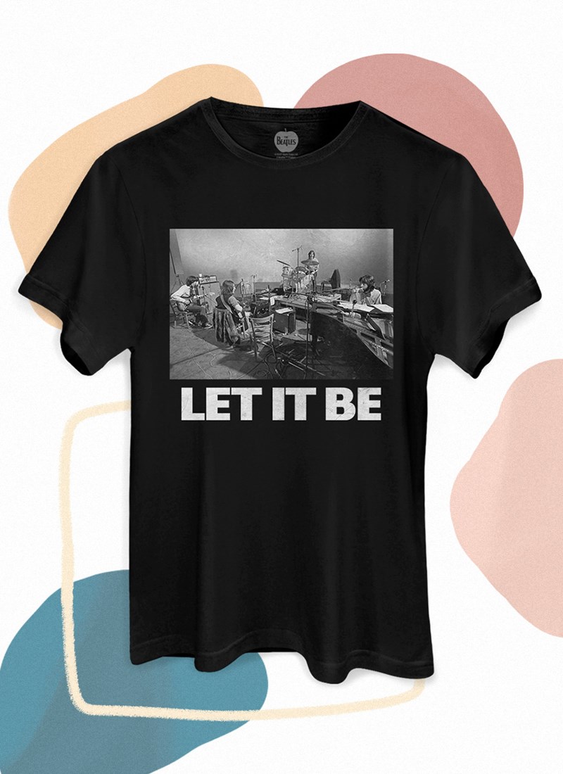 Camiseta The Beatles Let It Be Studio