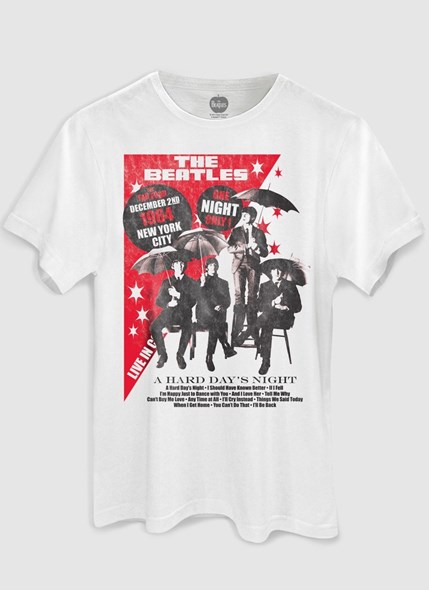 Camiseta The Beatles The Fab Four 1964