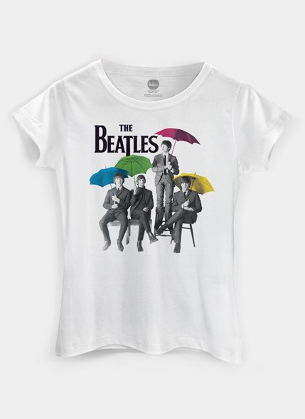 Camiseta The Beatles Umbrella Colors